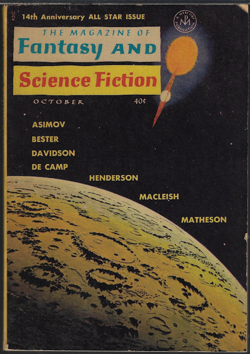 The Magazine of FANTASY AND SCIENCE FICTION (F&SF): October, Oct. 1963