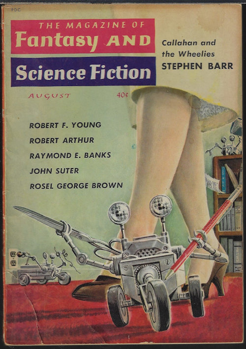 The Magazine of FANTASY AND SCIENCE FICTION (F&SF): August, Aug. 1960