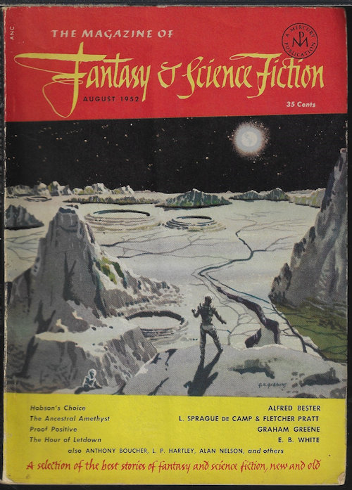 The Magazine of FANTASY AND SCIENCE FICTION (F&SF): August, Aug. 1952