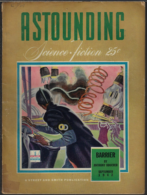 ASTOUNDING Science Fiction: September, Sept. 1942 (