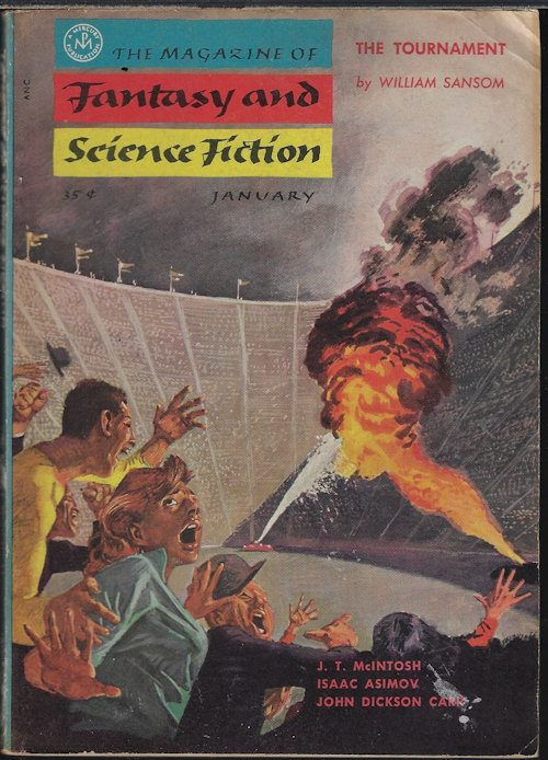 The Magazine of FANTASY AND SCIENCE FICTION (F&SF): January, Jan. 1955