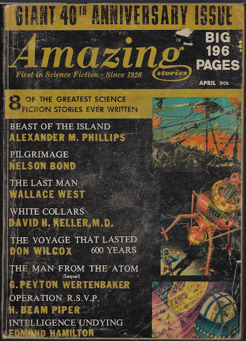 AMAZING Stories: April, Apr. 1966