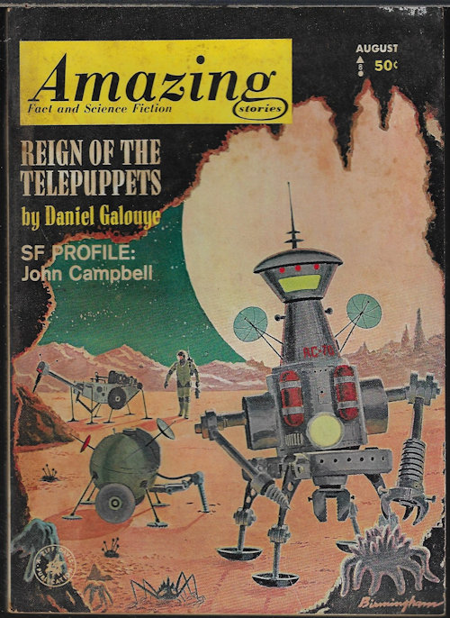 AMAZING Stories: August, Aug. 1963