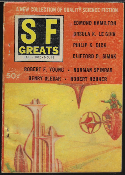 SCIENCE FICTION GREATS: No. 19, Fall 1970
