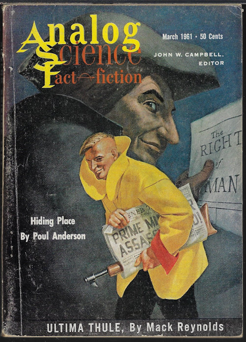 ANALOG Science Fact & Fiction: March, Mar. 1961