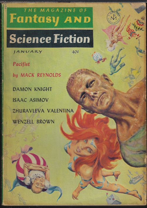 The Magazine of FANTASY AND SCIENCE FICTION (F&SF): January, Jan. 1964
