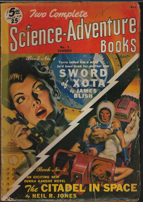 TWO COMPLETE SCIENCE-ADVENTURE BOOKS: Summer 1951, No. 3 (