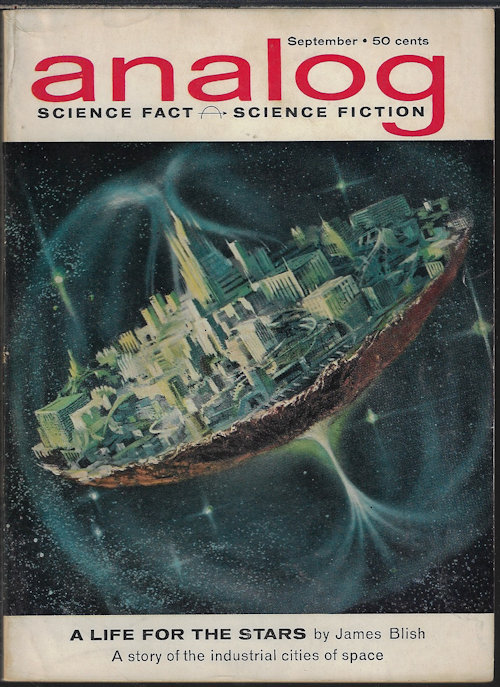 ANALOG Science Fact & Science Fiction: September, Sept. 1962 (