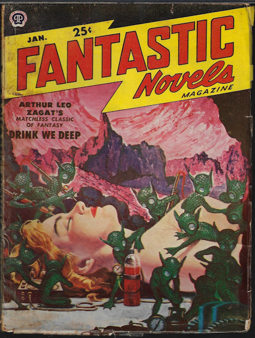 FANTASTIC NOVELS: January, Jan. 1951