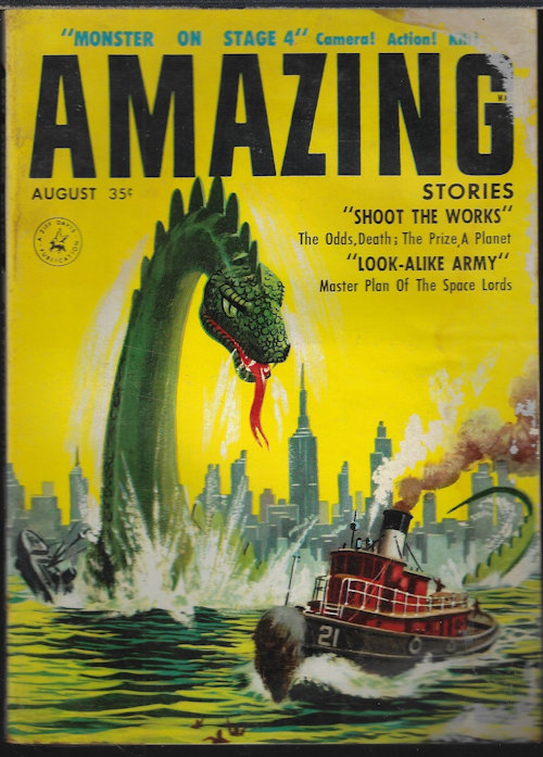 AMAZING Stories: August, Aug. 1957