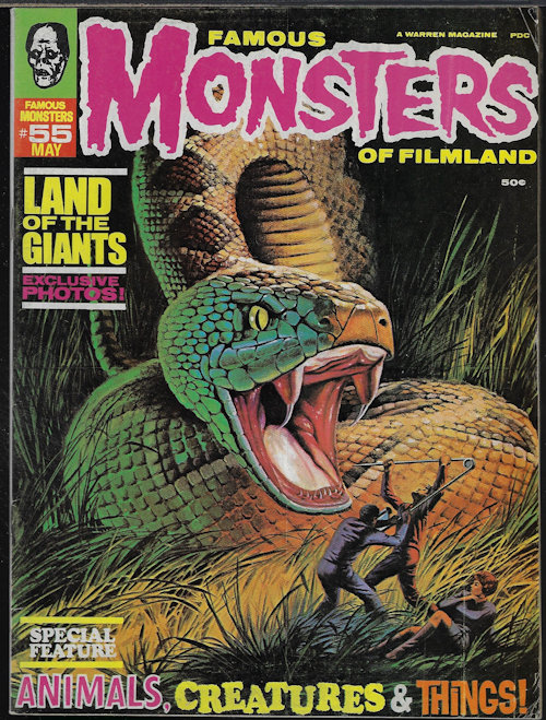 FAMOUS MONSTERS OF FILMLAND: #55 (May 1969)