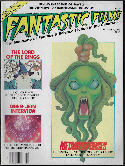 FANTASTIC FILMS: October, Oct. 1978 (Ralph Bakshi's Lord of Teh Rings; Ray Harryhausen; and more)