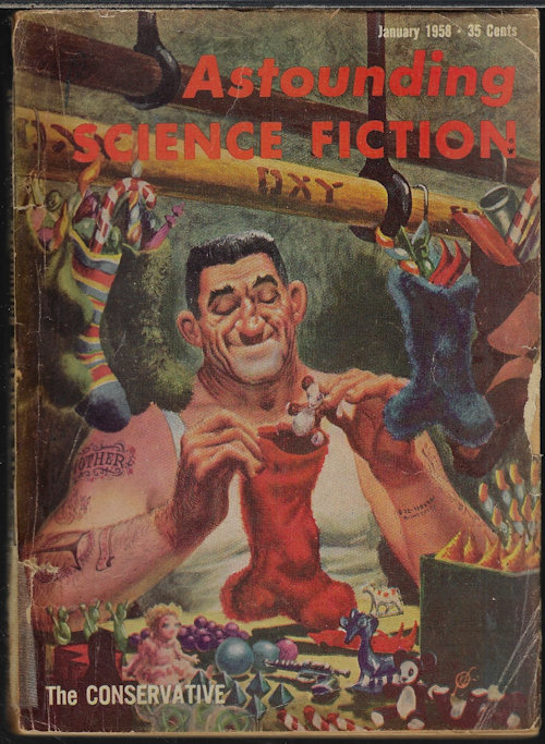 ASTOUNDING Science Fiction: January, Jan. 1958