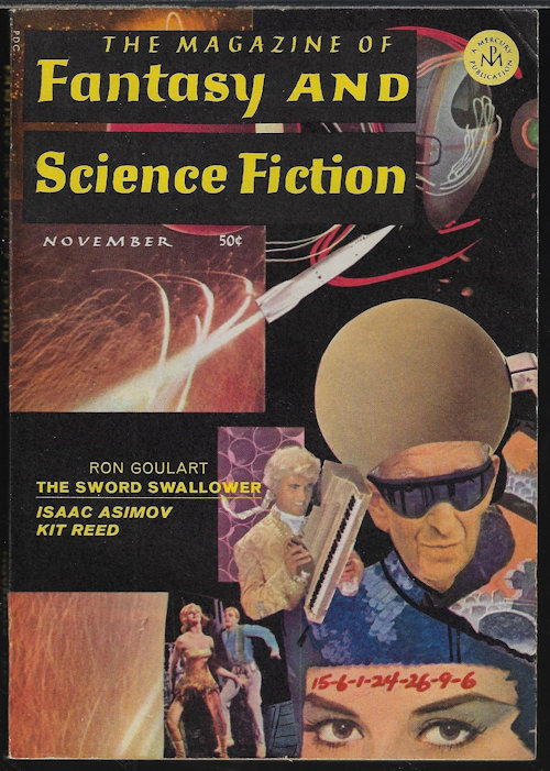 The Magazine of FANTASY AND SCIENCE FICTION (F&SF): November, Nov. 1967 (