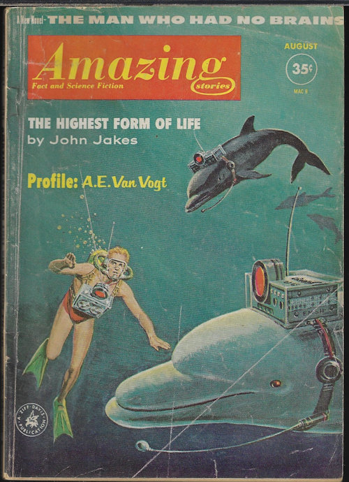 AMAZING Stories: August, Aug. 1961