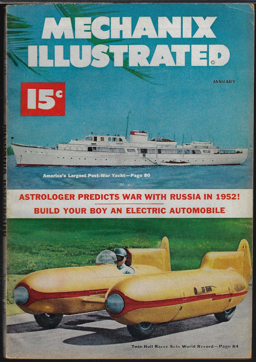 MECHANIX ILLUSTRATED: January, Jan. 1952