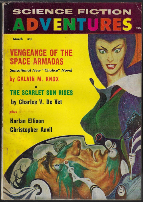 SCIENCE FICTION ADVENTURES: March, Mar. 1958