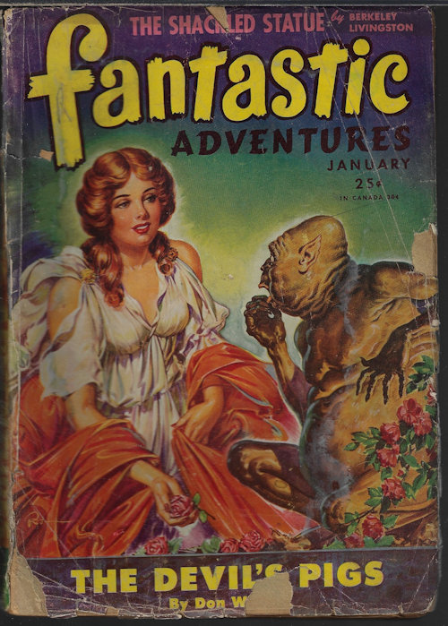 FANTASTIC ADVENTURES: January, Jan. 1945