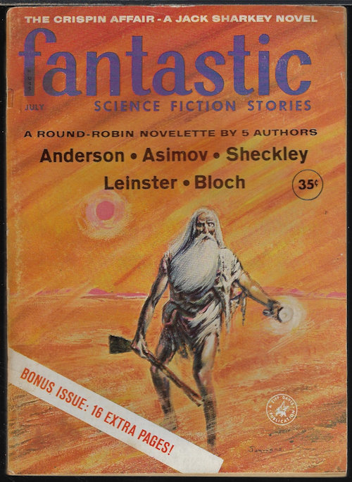Image for FANTASTIC Science Fiction Stories: July 1960 FANTASTIC Science Fiction Stories: July 1960