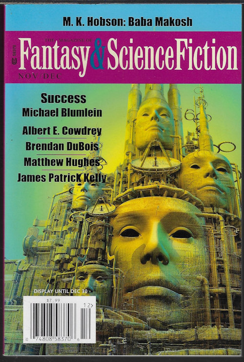Image for The Magazine of FANTASY AND SCIENCE FICTION (F&SF): November, Nov - December, Dec. 2013 The Magazine of FANTASY AND SCIENCE FICTION (F&SF): November, Nov - December, Dec. 2013