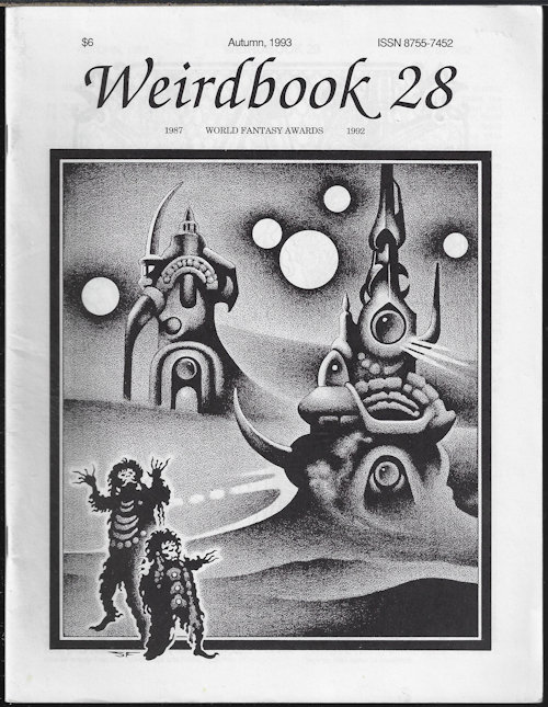 WEIRDBOOK 28; Autumn 1992