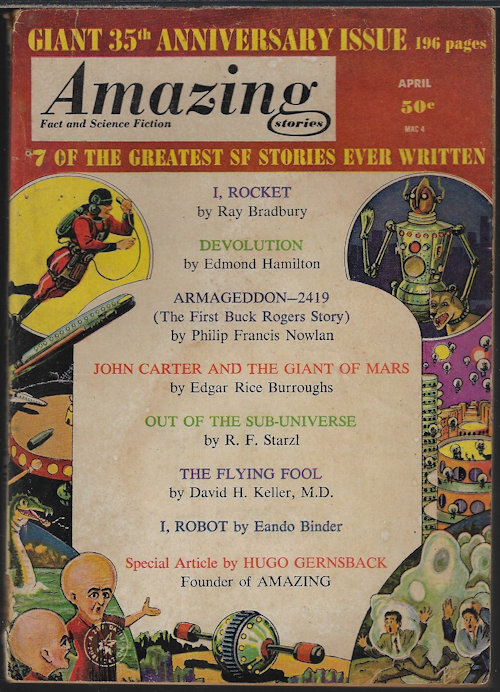 AMAZING Stories: April, Apr. 1961