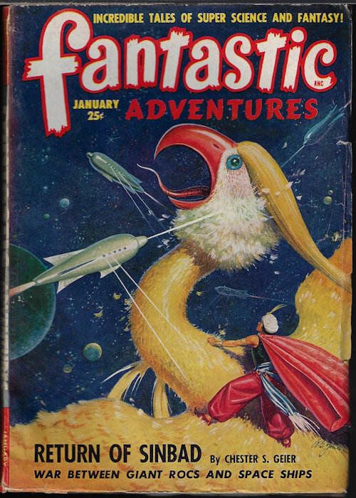 FANTASTIC ADVENTURES: January, Jan. 1949