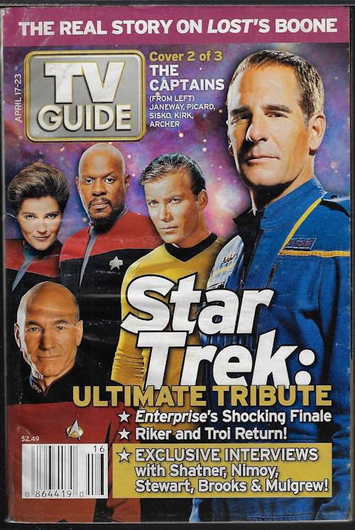 TV GUIDE: April, Apr. 17 - 23, 2005 (Star Trek: Ultimate Tribute)