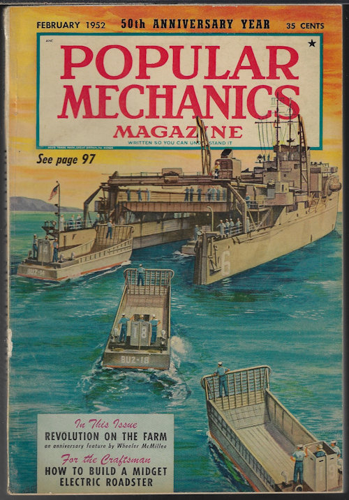 POPULAR MECHANICS Magazine: February, Feb. 1952