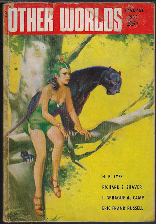OTHER WORLDS: January, Jan. 1953