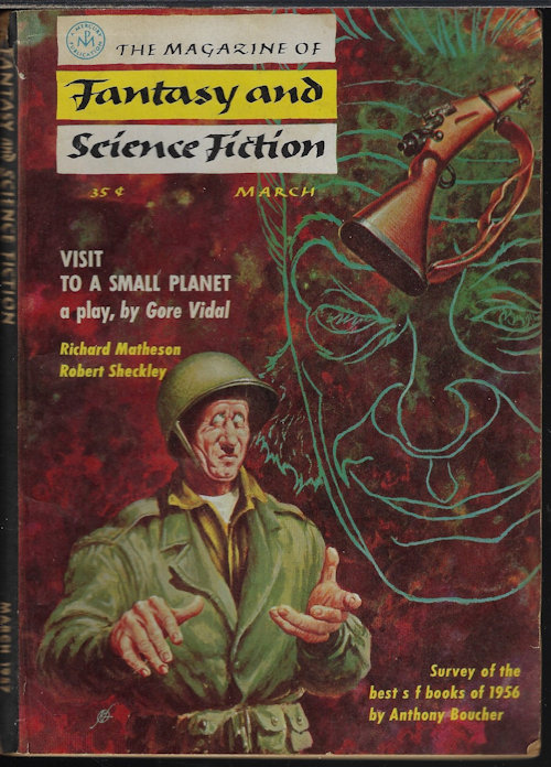 The Magazine of FANTASY AND SCIENCE FICTION (F&SF): March, Mar. 1957 (