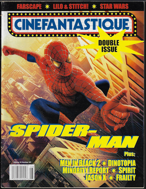 CINEFANTASTIQUE: June 2002 (Spider-man; Men in Black 2; Dinotopia; Farscape; Lilo & Stitch; Jason X; more))