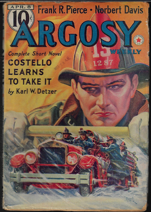 ARGOSY Weekly: April, Apr. 8, 1939 (;Calling Dr. Kildare;; Seven Out of Time;)