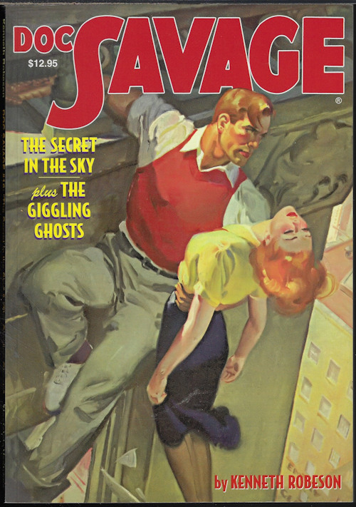 DOC SAVAGE #16: THE SECRET IN THE SKY & THE GIGGLING GHOSTS