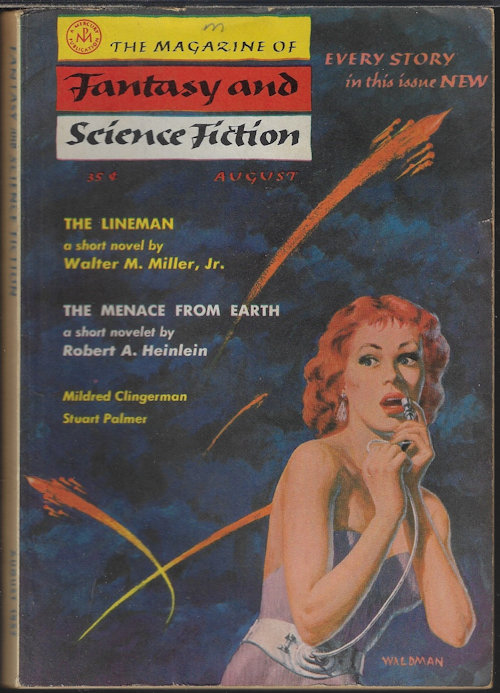 The Magazine of FANTASY AND SCIENCE FICTION (F&SF): August, Aug. 1957 (