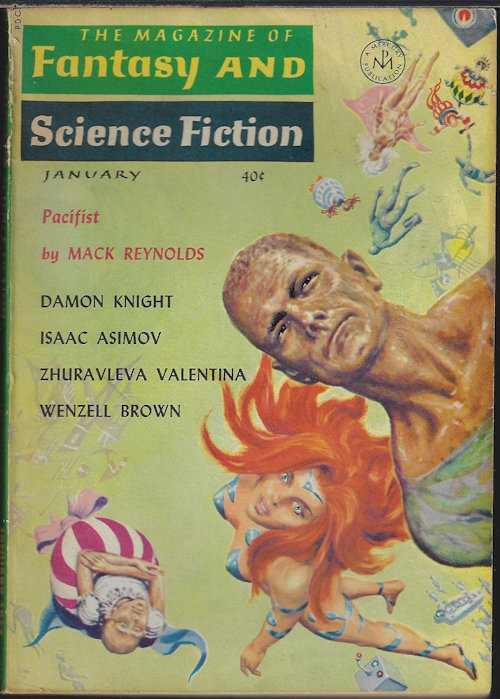 The Magazine of FANTASY AND SCIENCE FICTION (F&SF): January, Jan. 1964