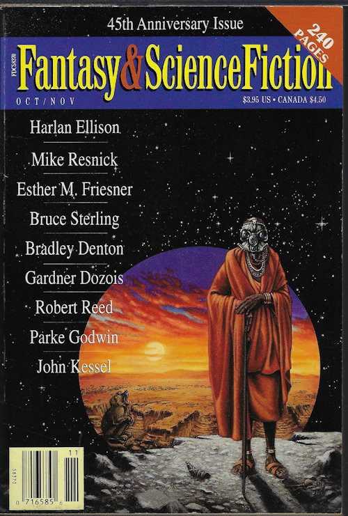 The Magazine of FANTASY AND SCIENCE FICTION (F&SF): October, Oct./ November, Nov. 1994