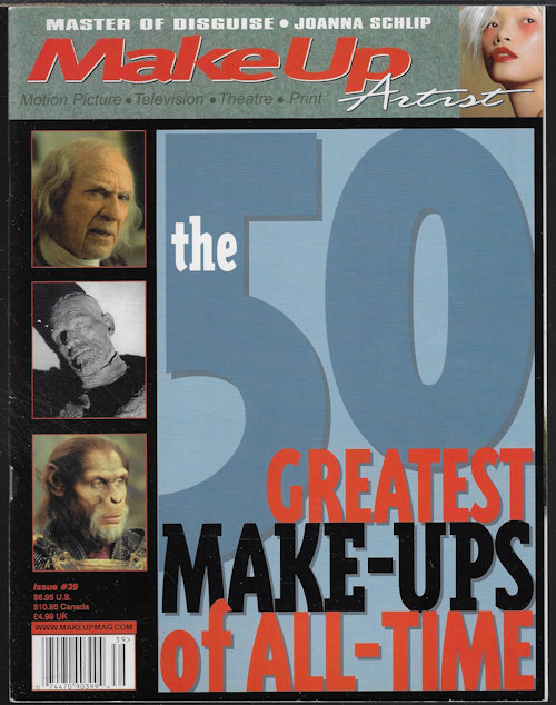 MAKE UP ARTIST: #39, October, Oct. / November, Nov. 2002
