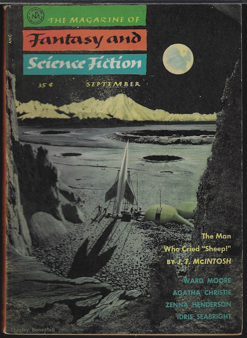 The Magazine of FANTASY AND SCIENCE FICTION (F&SF): September, Sept. 1955