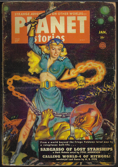 PLANET Stories: January, Jan. 1952