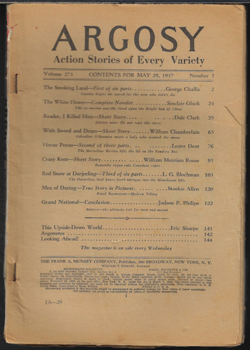 ARGOSY Weekly: May 27, 1937 (
