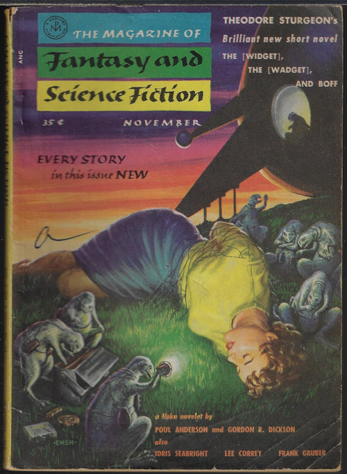 The Magazine of FANTASY AND SCIENCE FICTION (F&SF): November, Nov. 1955