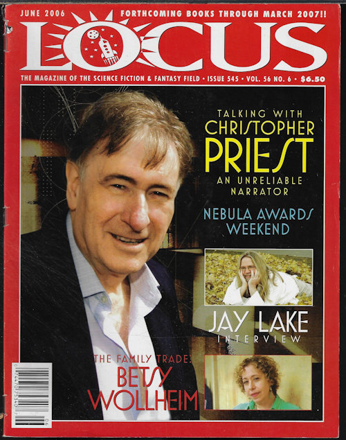 LOCUS the Newspaper of the Science Fiction Field: #545, June 2006