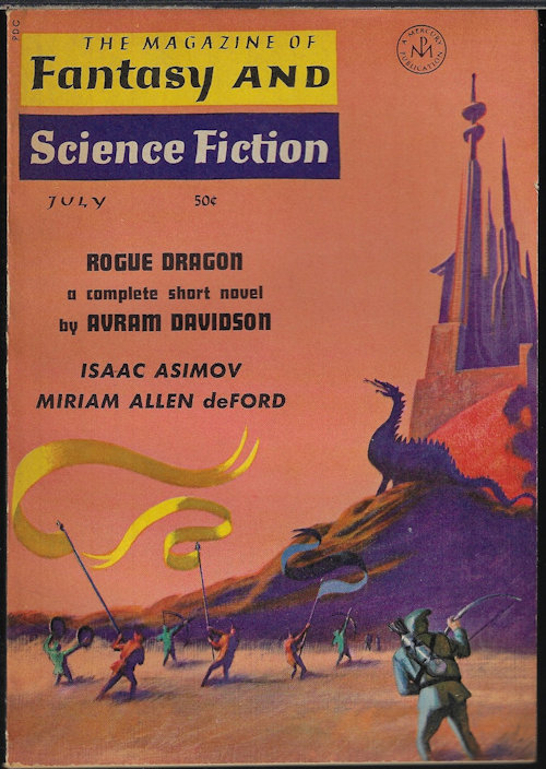 The Magazine of FANTASY AND SCIENCE FICTION (F&SF): July 1965 (