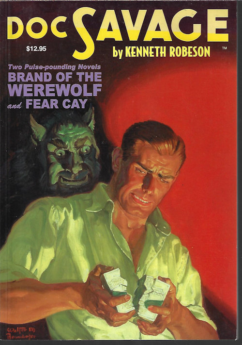 DOC SAVAGE #13: BRAND OF THE WEREWOLF & FEAR CAY