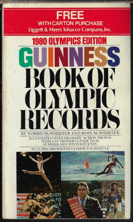 GUINNESS BOOK OF OLYMPIC RECORDS; 1980 OLYMPICS EDITION