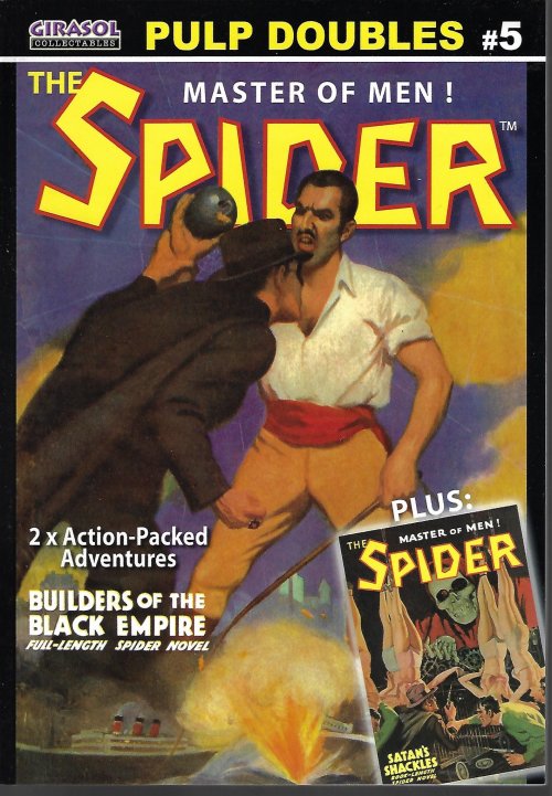 PULP DOUBLES #5: THE SPIDER; Builders of the Dark Empire & Satan's Shackles