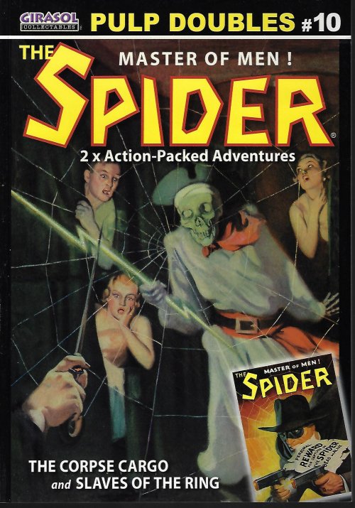 PULP DOUBLES #10: THE SPIDER; The Corpse Cargo & Slaves of The Ring