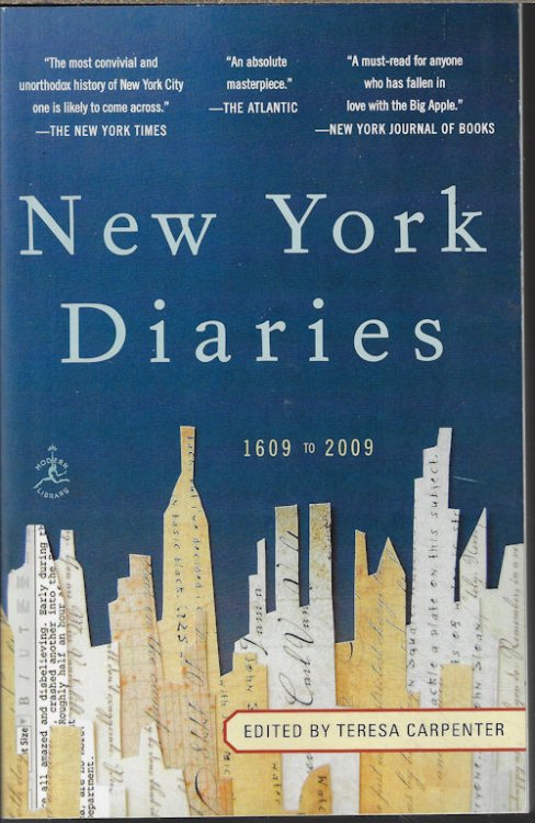 NEW YORK DIARIES 1609 - 2009