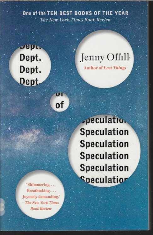 DEPT. OF SPECULATION